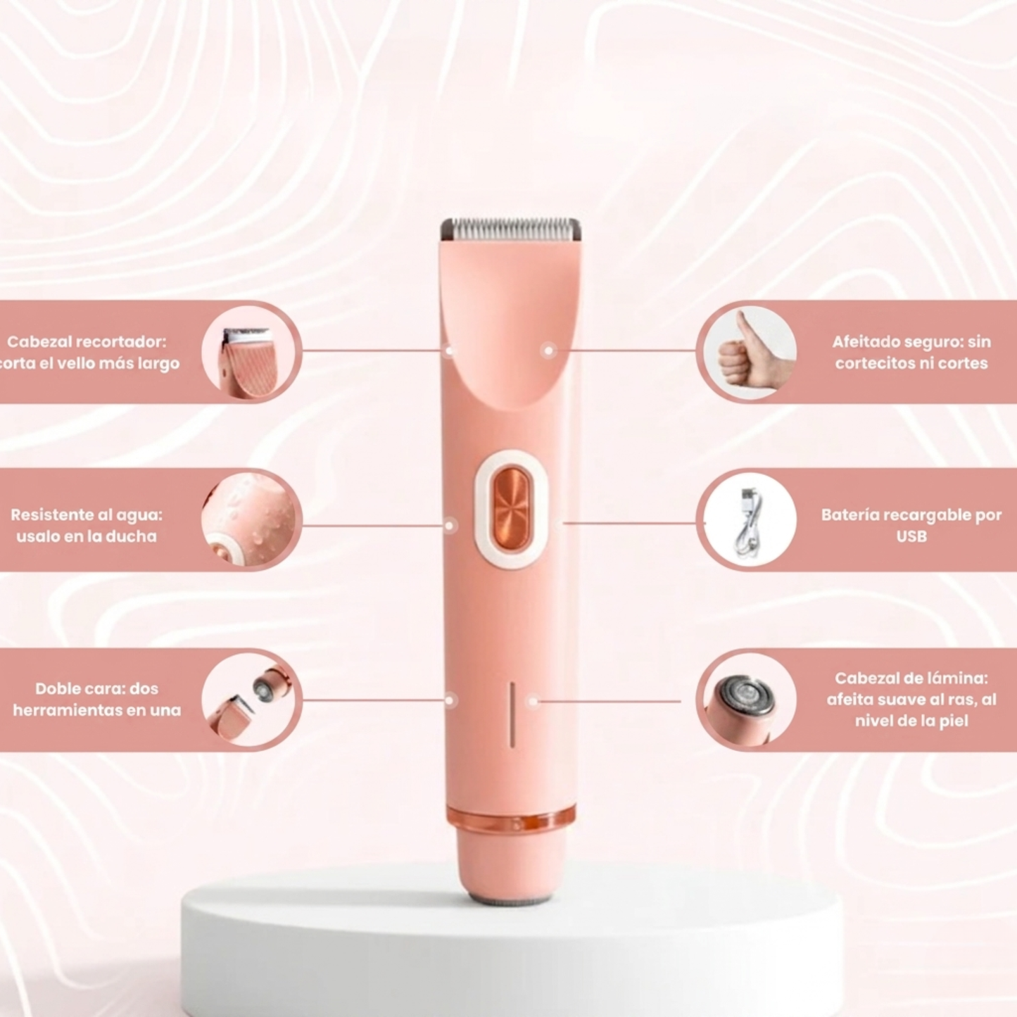 LASHE MELIRA® | DEPILACIÓN SUAVE, SIN DOLOR NI IRRITACIÓN.